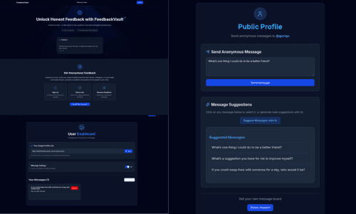 FeedbackVault - Anonymous Feedback System
